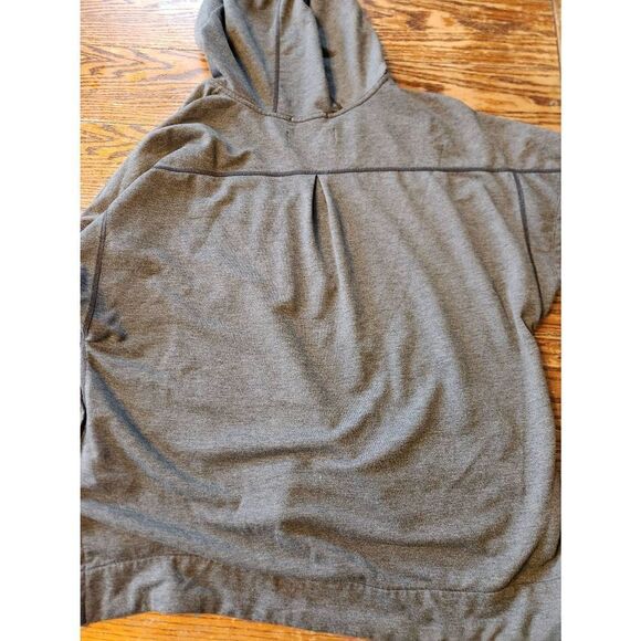 Smartwool Active Reset Hooded Pullover in Charcoal sz Medium - Picture 4 of 4